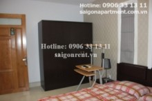 Serviced Apartments for rent in District 5 - Serviced room for rent in Tran Binh Trong street, District  5-  01 bedroom with nice garden on topfloor, next to District 1, 5 mins drive to Ben Thanh market- 250 USD
